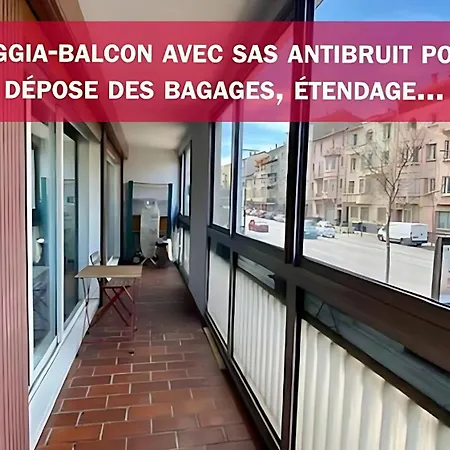 דירה Ideal Plein Centre - 65m2- Piscine Et Garage *